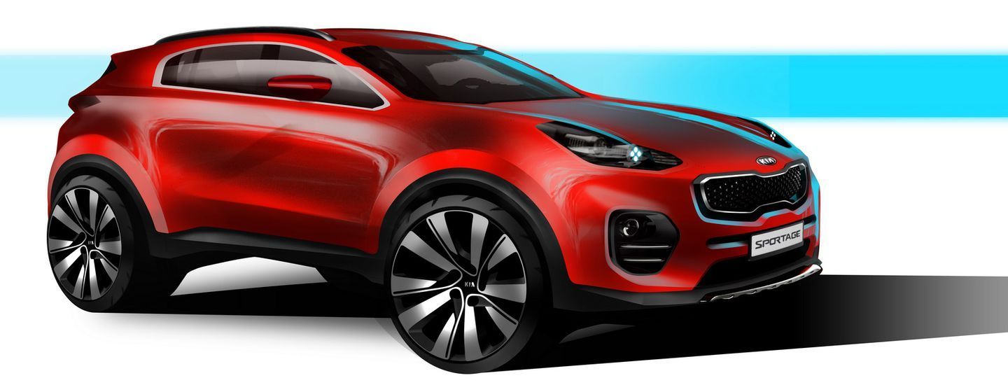 Kia Sportage 2016: boceto y fotos de la nueva generación de la SUV surcoreana