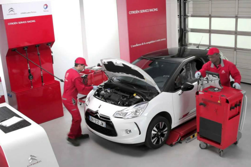 Citroën Service Racing: mantenimiento en 35 minutos