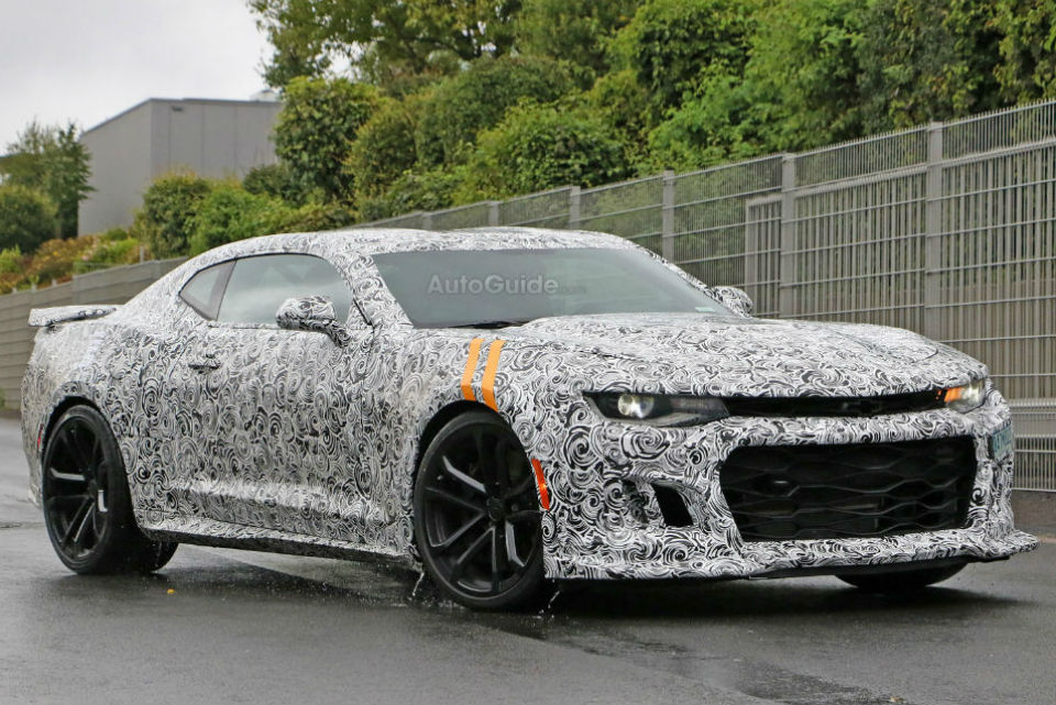 Camaro ZL1 2017, cazado "in fraganti" por fotografos espía