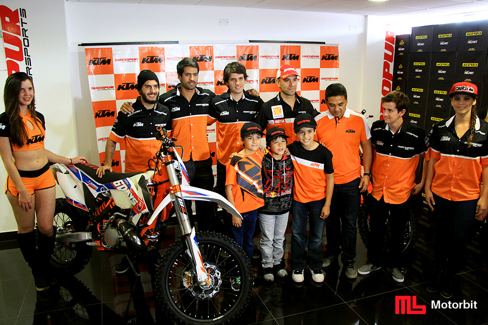 KTM presenta sus nuevas motos de motocross y enduro 2016
