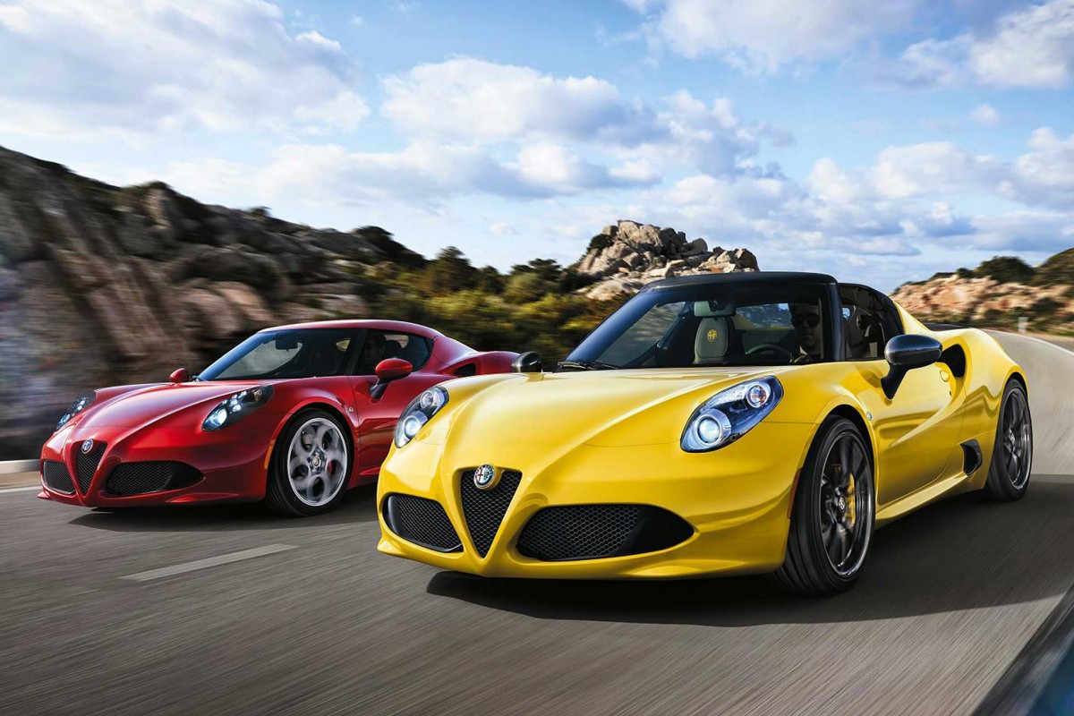 Alfa Romeo 4C Spider convertible, un capricho italiano