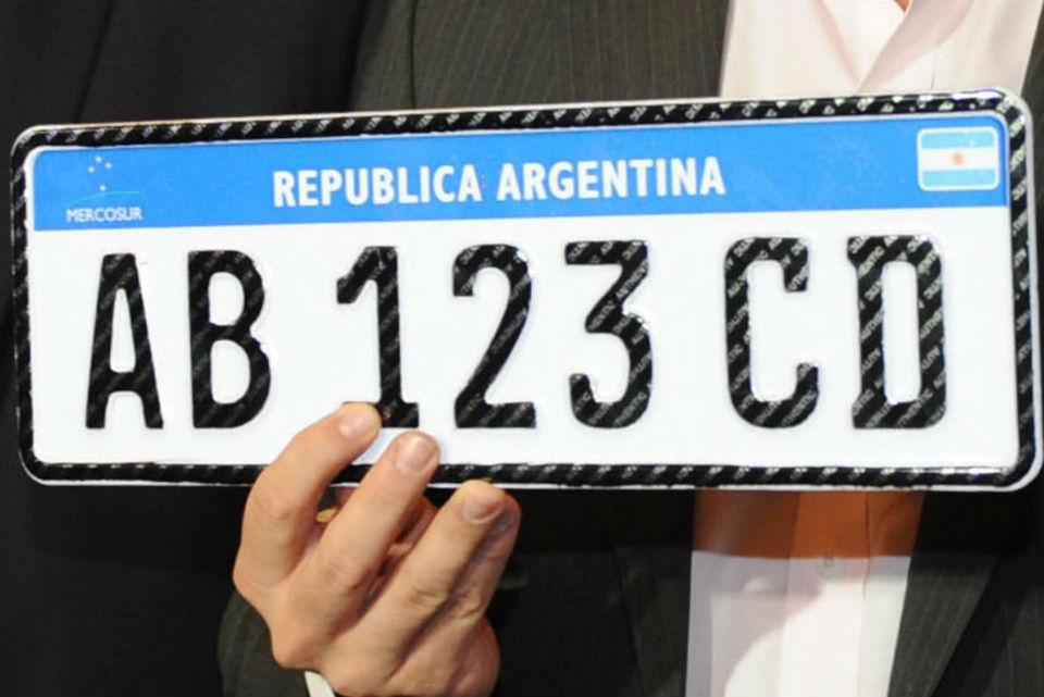 La nueva patente Mercosur, vigente desde enero 2016 en Argentina