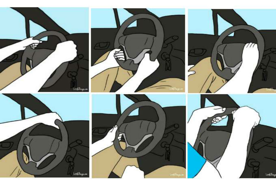 Diez personalidades según la forma de tomar el volante. Descubre la tuya