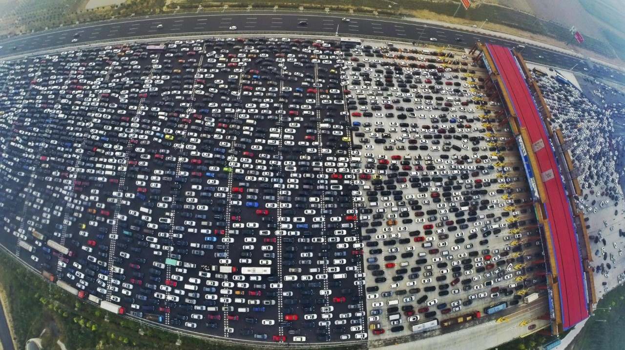 China, el país de los peores atascos vehiculares