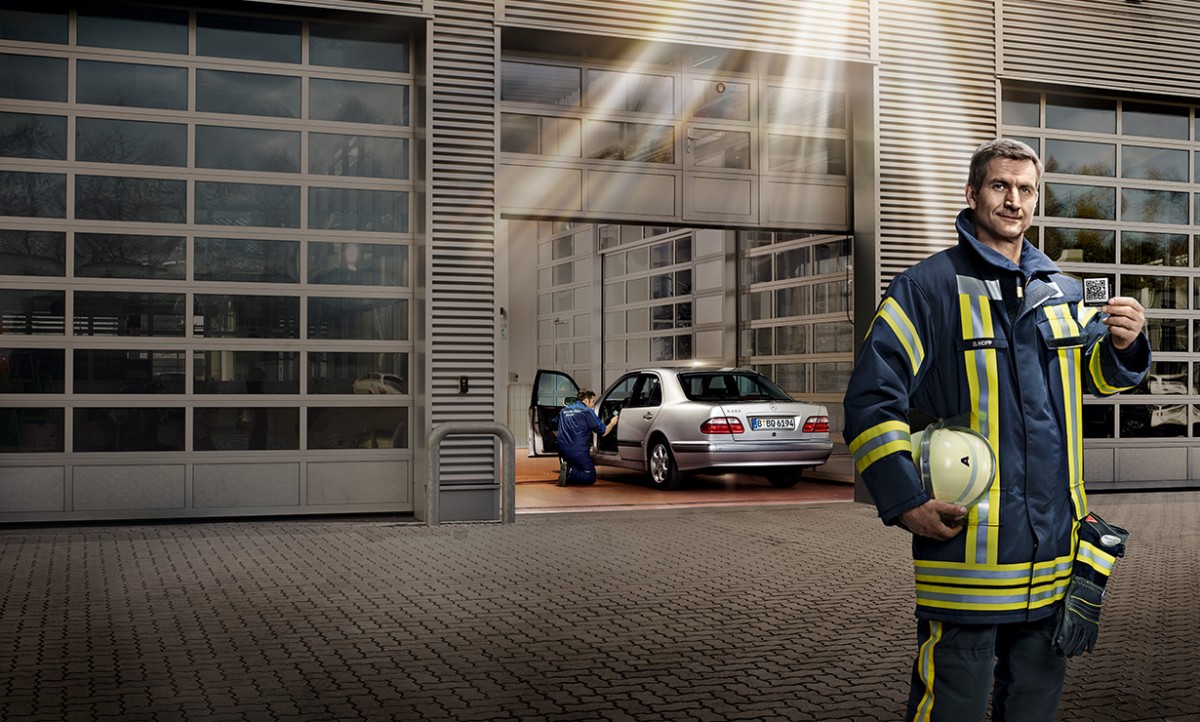 Mercedes-Benz Rescue Assist, un código QR que puede salvar tu vida