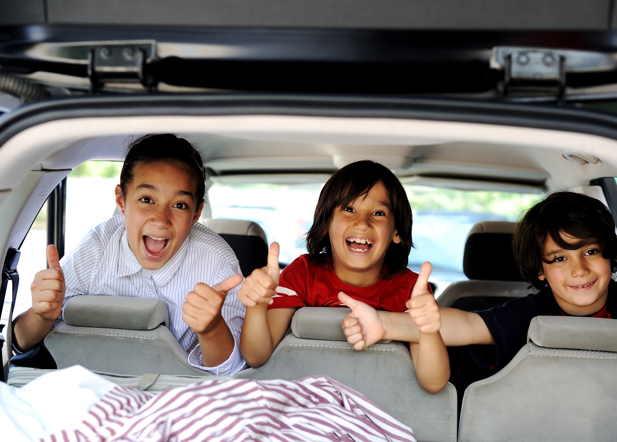 10 juegos para entretener a los niños en el auto