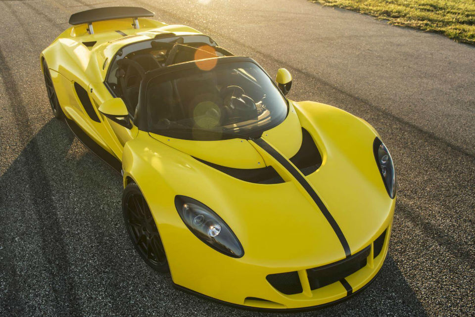 Hennessey Venom GT Spyder 2016: 1.451 CV para superar los 450 km/h