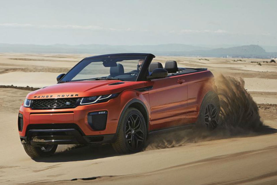 Range Rover Evoque Convertible: estilo a cielo abierto