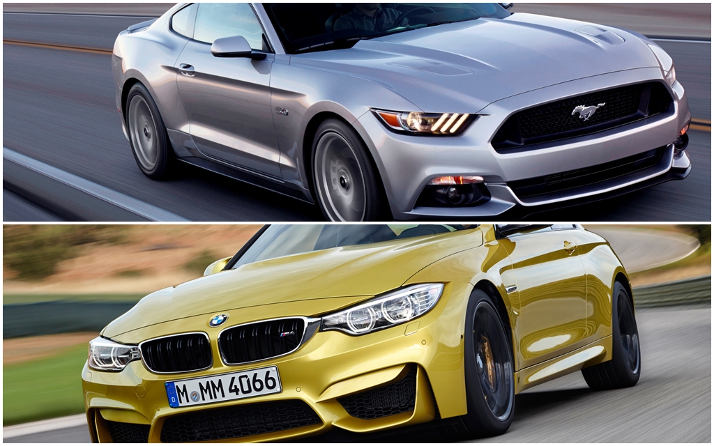 Ford Mustang 2015 vs BMW M4 2015: 4 puntos a comparar