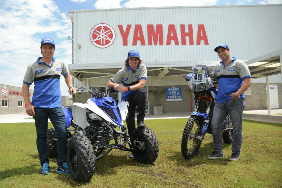 Yamaha Argentina definió su equipo oficial para el Dakar 2016