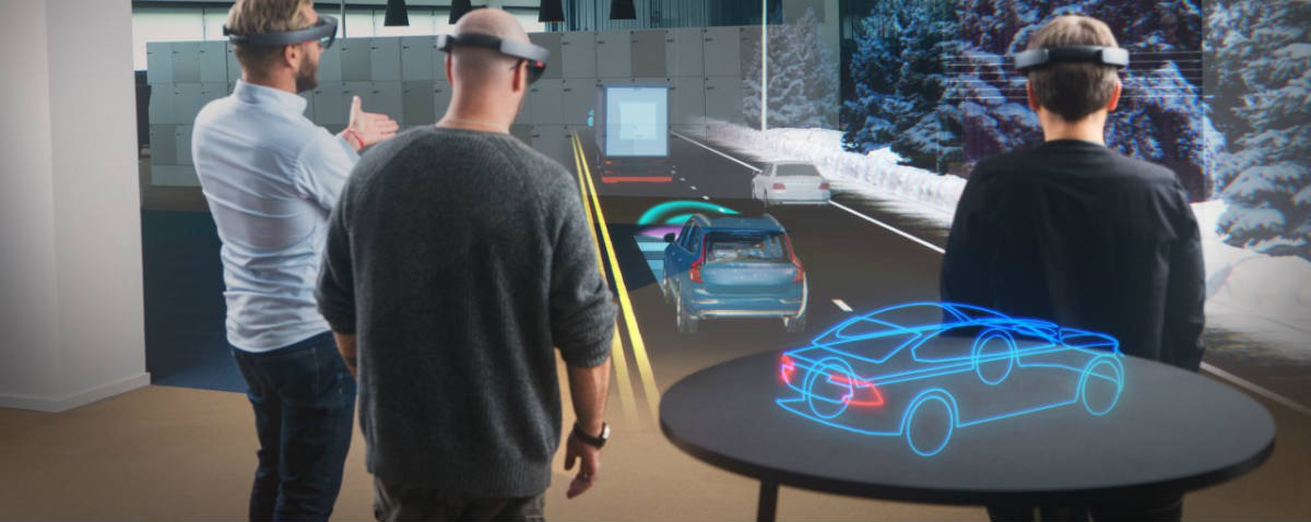 Volvo y Microsoft crean un lente de realidad virtual para poder comprar un auto (y otras cosas más)