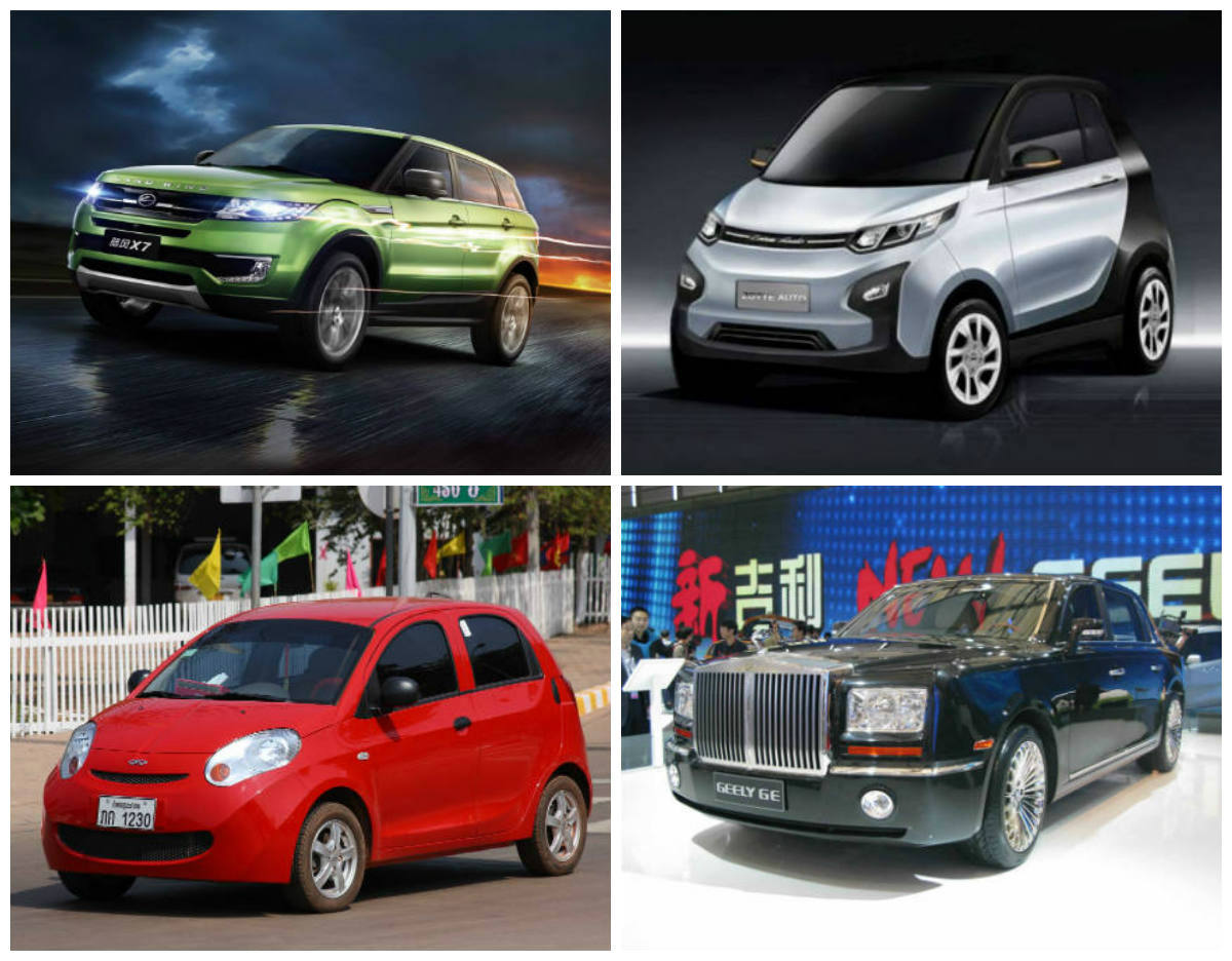 Marcas chinas: Los 5 autos que son más parecidos a los originales