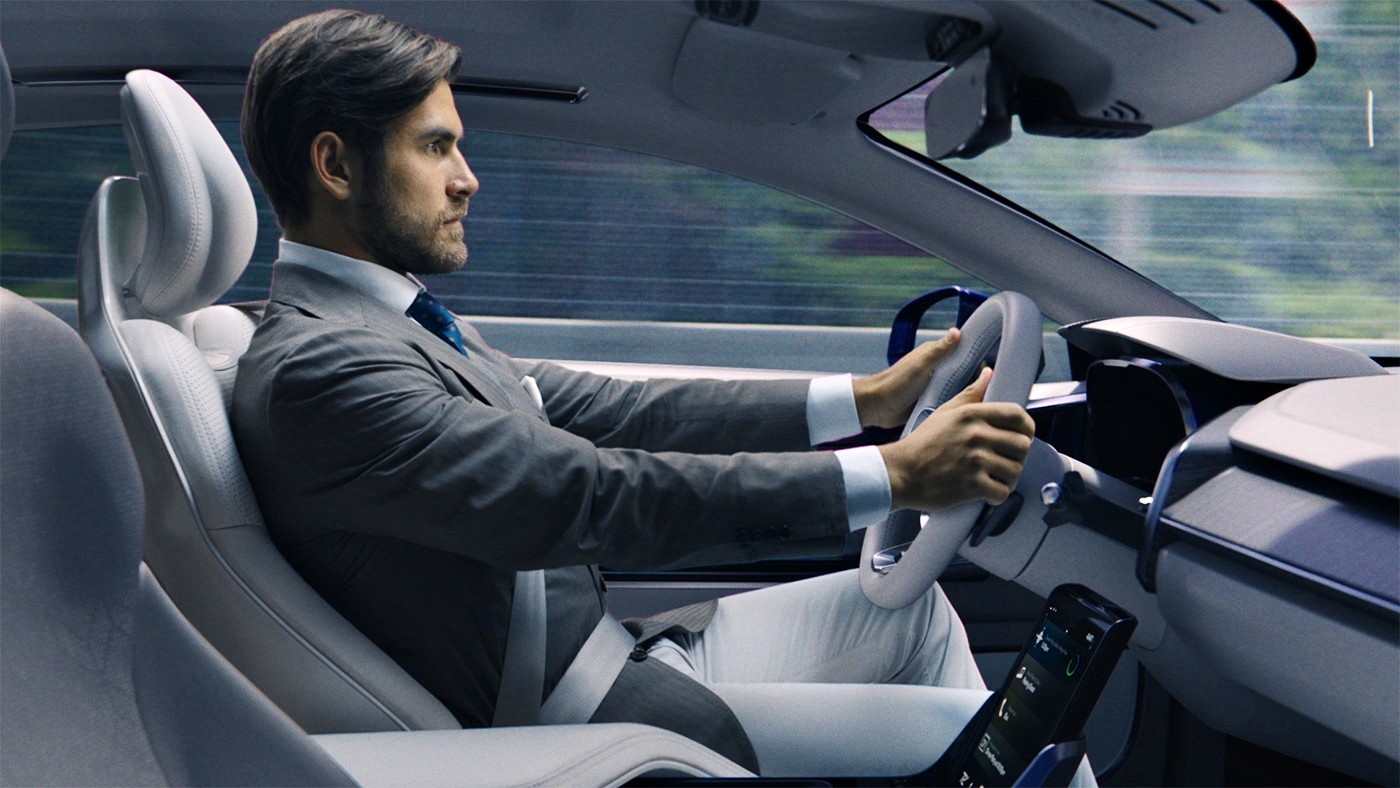 Esto es lo que nos espera a bordo de los autos autónomos, según Volvo