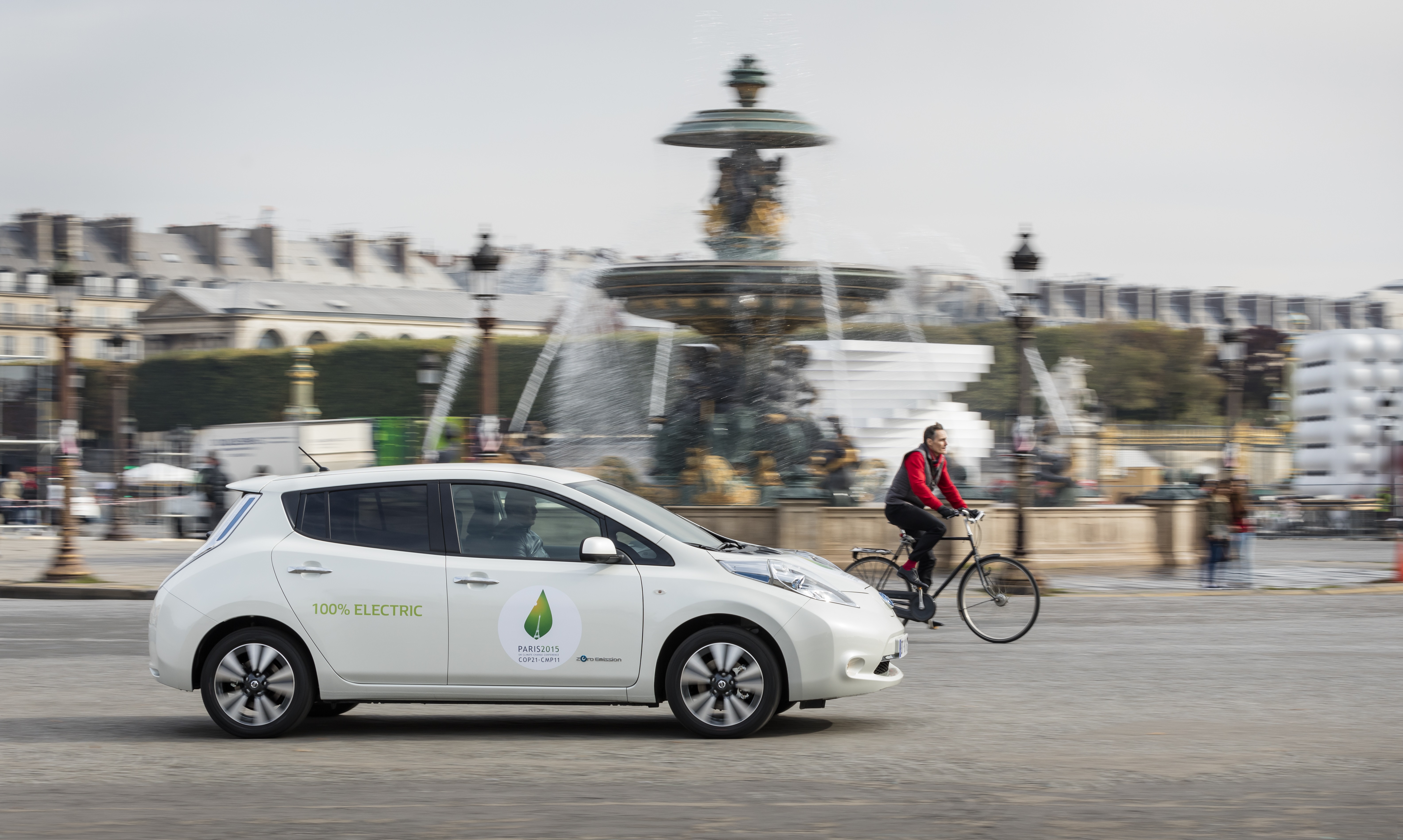 COP21: Alianza Renault-Nissan brindó 200 vehículos eléctricos para el transporte de participantes