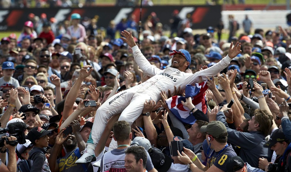 Hamilton, mucho más que una sombra para Rosberg
