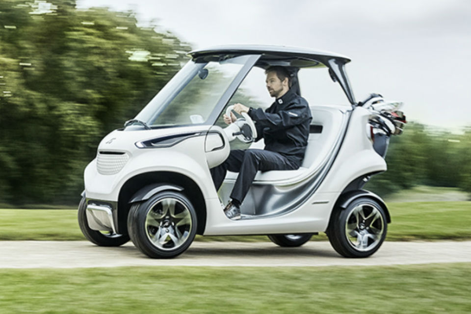 Garia Mercedes-Benz Style Edition: carro de golf sport