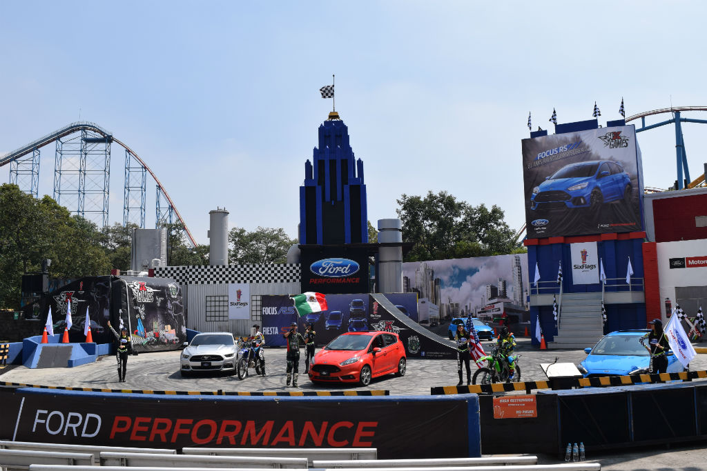 Six Games: el espectáculo de Ford Performance en Six Flags