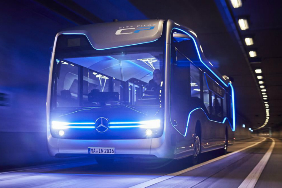 El Bus del futuro de Mercedes-Benz