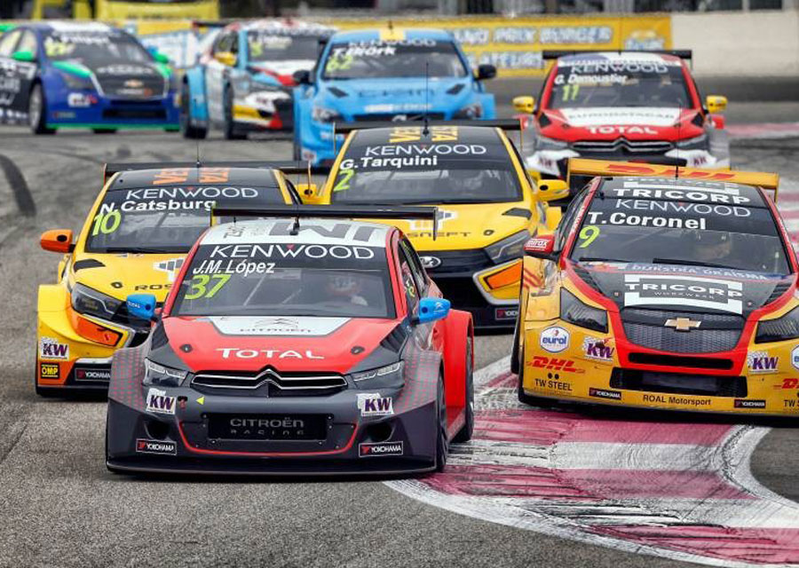 Los autos que corren en el WTCC