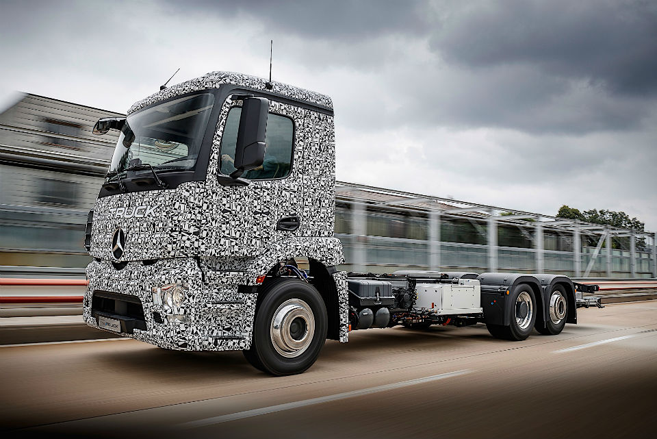 Urban eTruck, el primer camión totalmente eléctrico