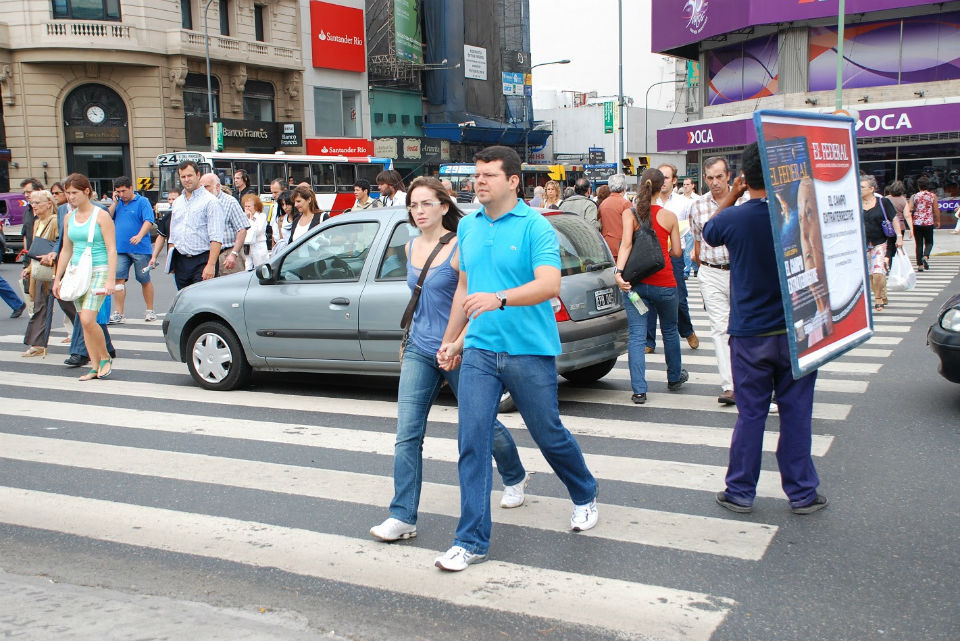 Día del Peatón: ¿cómo se comportan en Buenos Aires?