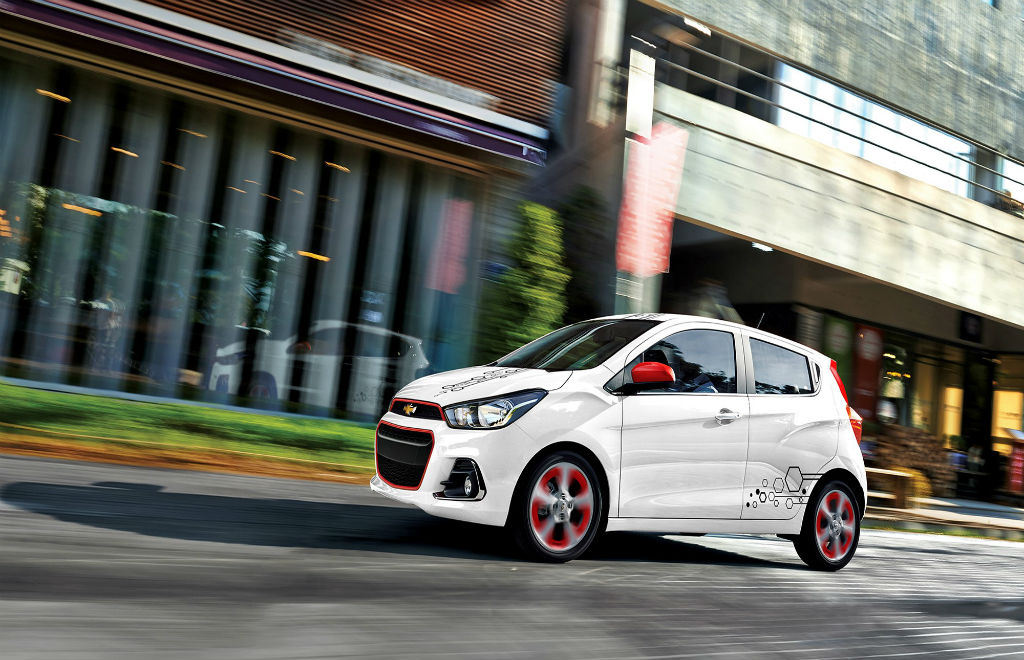 Chevrolet Spark tiene un lado Hot