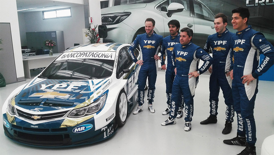 STC2000: GM presentó el nuevo Chevrolet Cruze de carrera