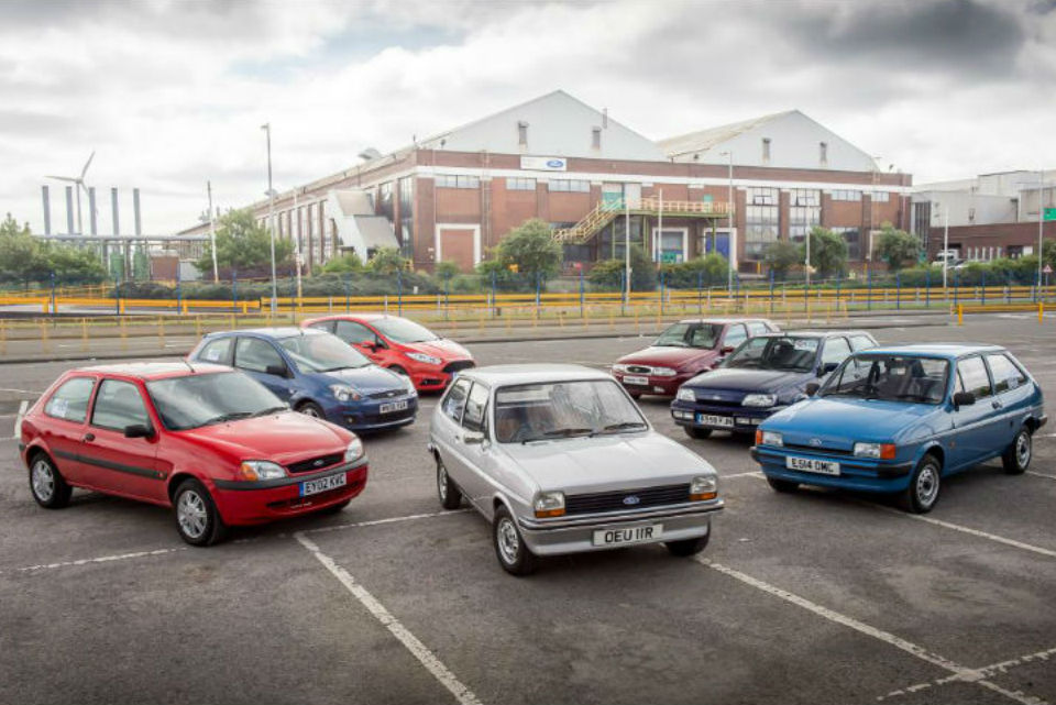 Fiesta de 40: el compacto de Ford cumple años