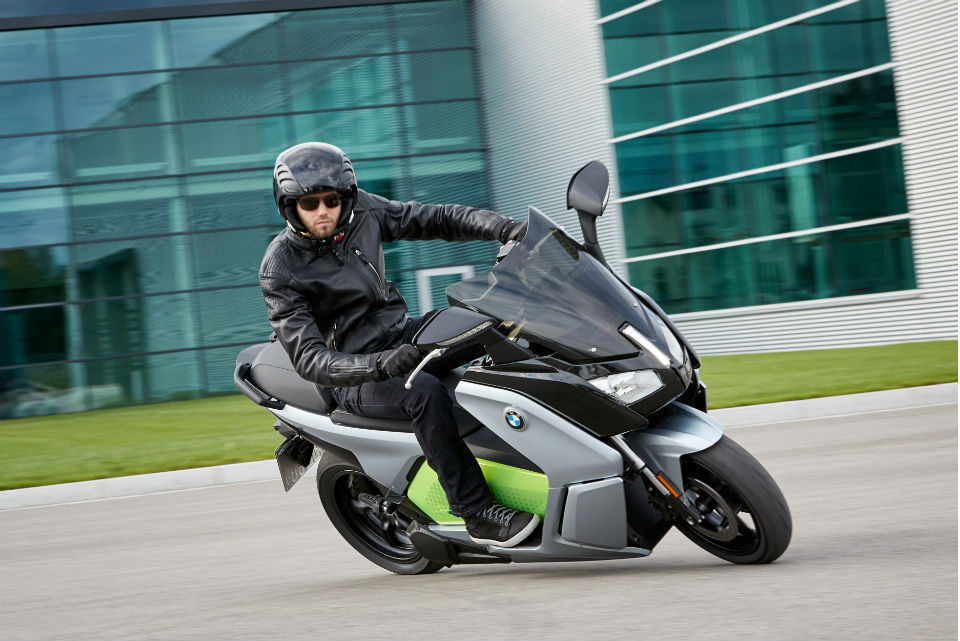 C Evolution de BMW: nueva visión en scooter eléctricos