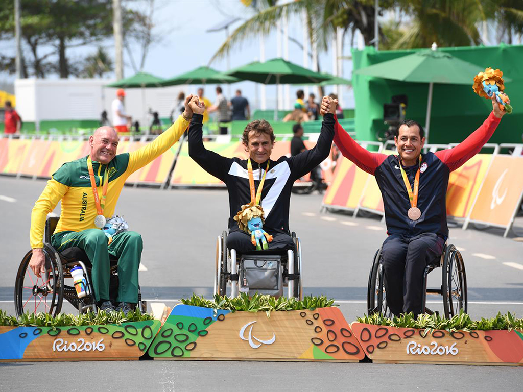 La historia de Alex Zanardi continuó en Brasil