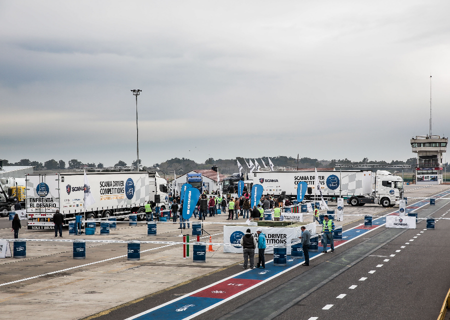 El Sexto finalista del Scania Driver Competitions