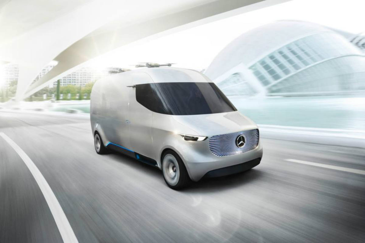 Mercedes-Benz Vision Van: Así sería el delivery del futuro según la marca