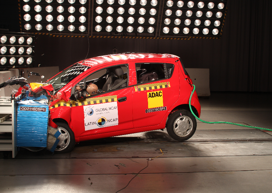 Latin NCAP: Cero estrellas para el Chevrolet Spark GT
