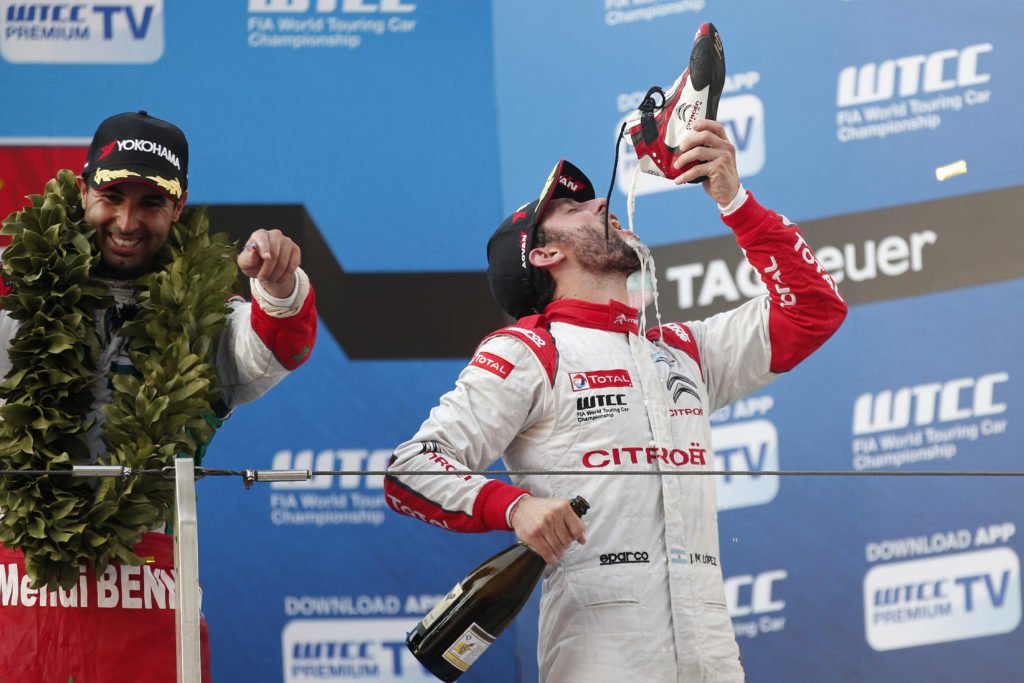 Pechito López y Citroën se despiden a lo grande en WTCC
