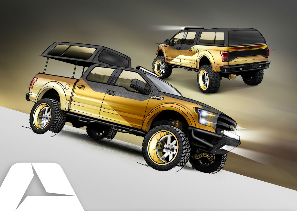 Mira las 4 F-150 que Ford llevará al SEMA Show