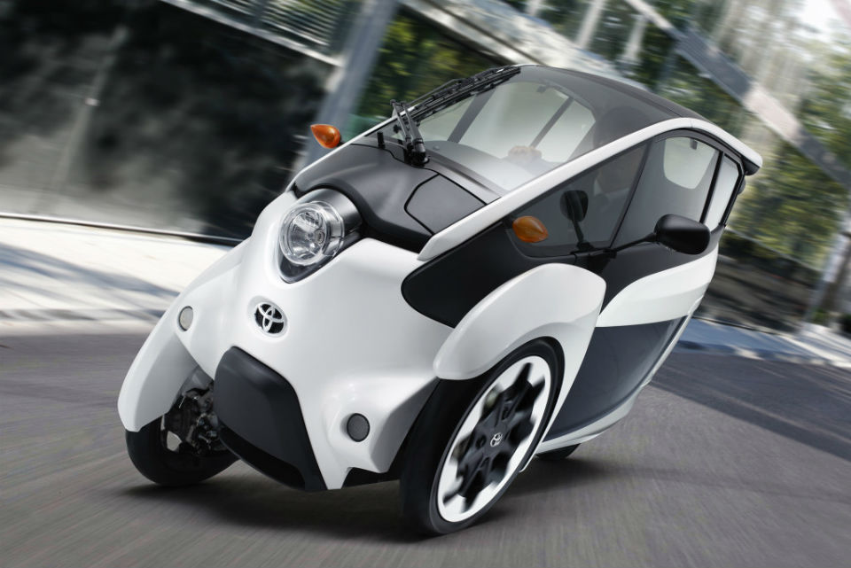 i-Road de Toyota: pruebas de campo en Tokio