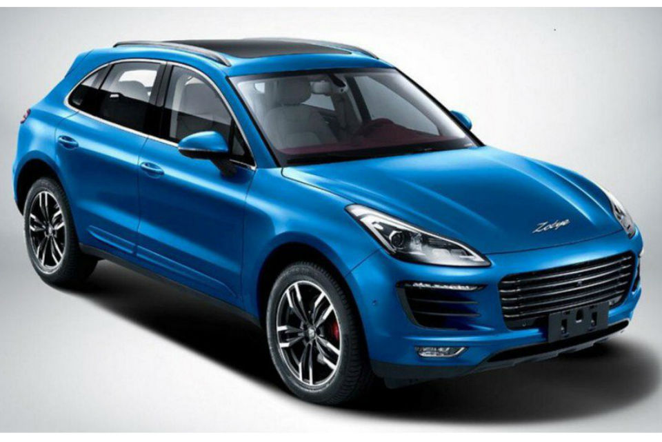 Zotye SR9, el clon chino del Porsche Macan