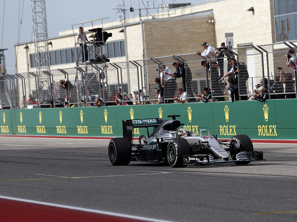F1: Hamilton regresó a la victoria en Austin