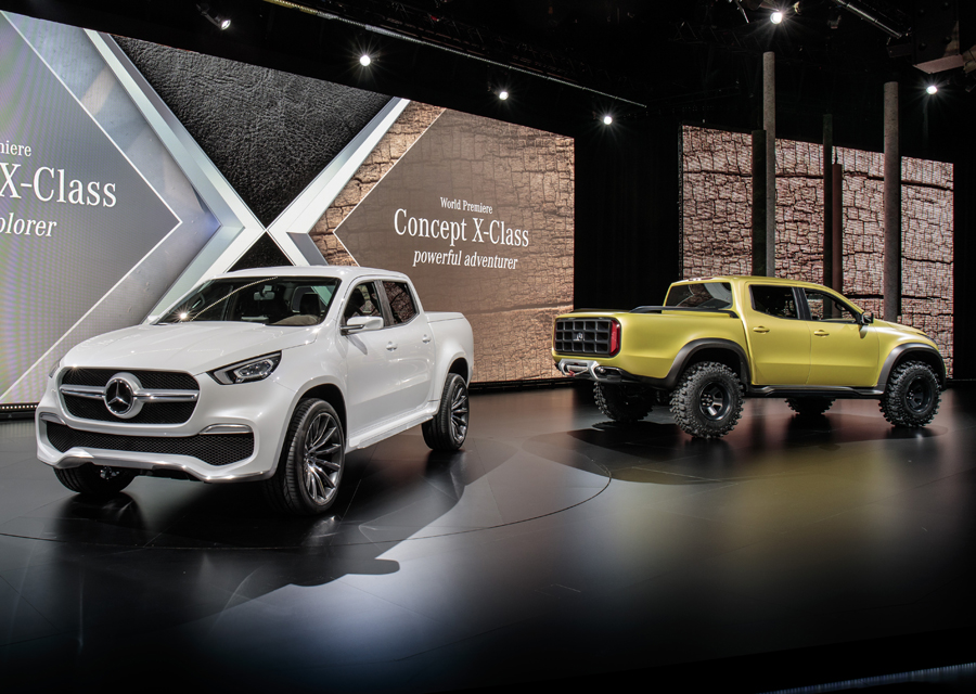 Clase X, la pick up de Mercedes-Benz