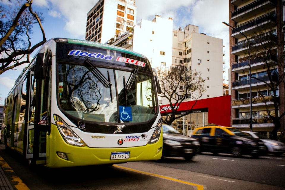 Bus híbrido Volvo: el primero en Buenos Aires