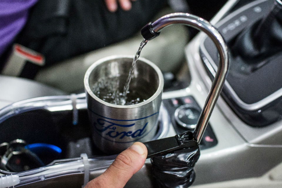OntheGo H2O: agua potable derivada del aire acondicionado