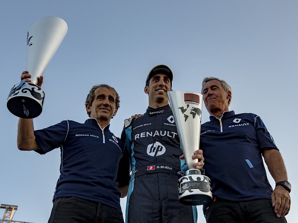 Buemi brinda otra actuación electrizante en Fórmula E