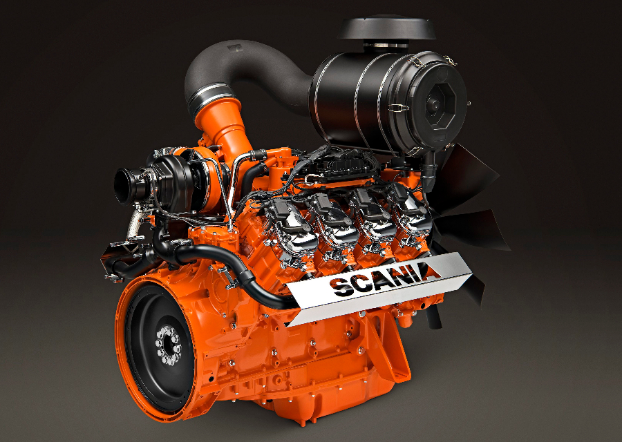 Los nuevos motores a gas de Scania