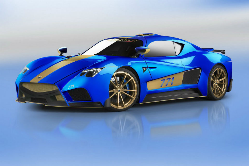Evantra 771, el nuevo deportivo de Mazzanti