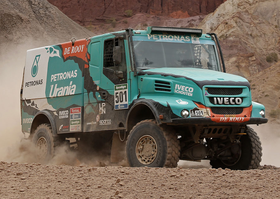 Iveco Petronas De Rooy está listo para el Dakar 2017