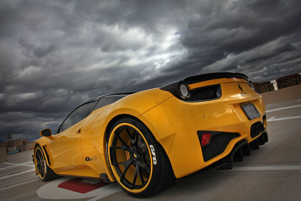 Prior Design reformula una Ferrari 458 Italia
