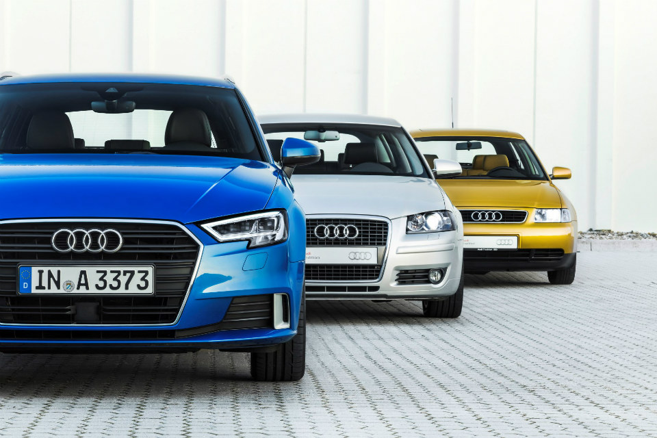 Audi A3 cumple 20 años: una historia de éxitos