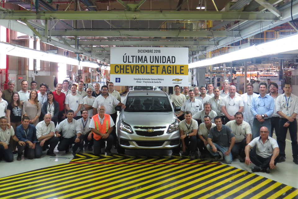 El Chevrolet Agile se despide