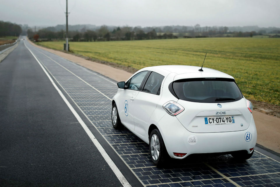 Wattway: la primera carretera eléctrica, en Francia