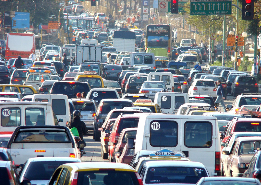 Cuidado con los embotellamientos, son nocivos para la salud